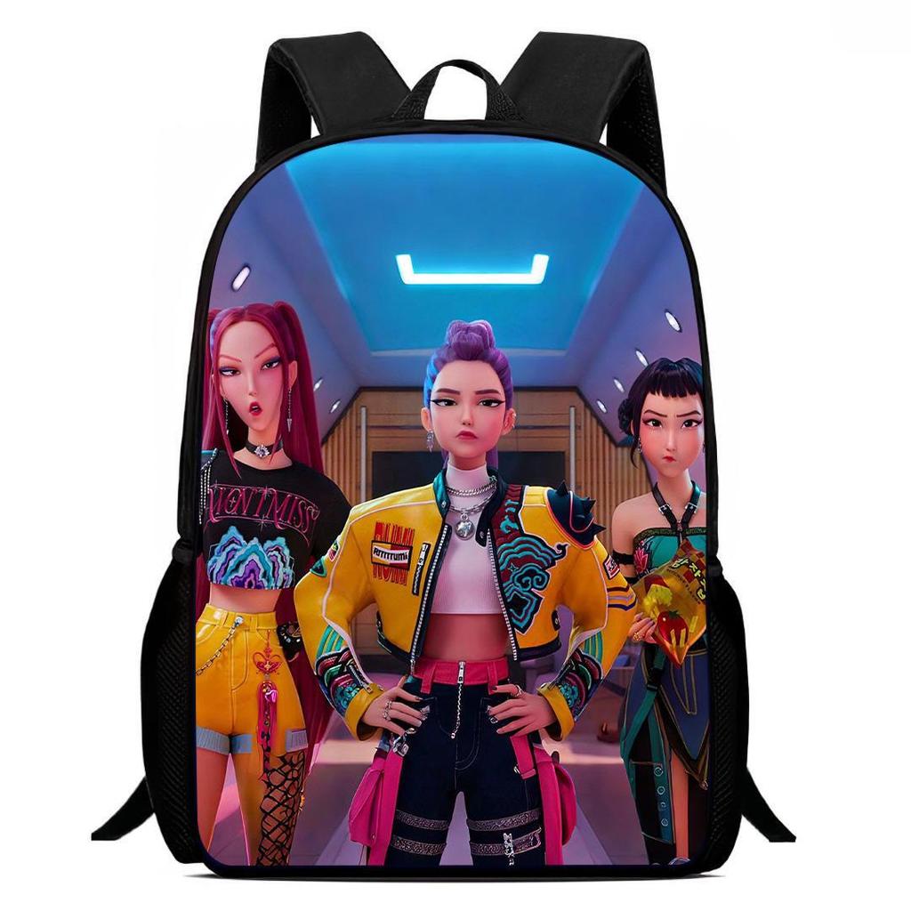 Kpop Demon Hunter Girl Group High-Definition Backpack - Lightweight & Casual Design