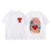 Bad Bunny T-shirt Women's  T-shirt Casual T-shirt Summer Street Short Sleeve Fashion Harajuku T-shirt Clothing