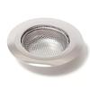 Shallow Stainless Steel Sink Waste Tray for Sinks, Perforated, No Net Required, Drain Size: 75-100mm