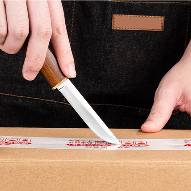 2pcs/set Plastic Handle Fruit Knife Boning Knife Meat Cleaver Butcher Chopping Slicer