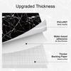 Black Diamond Granite Marble Wallpaper, Removable Waterproof Self-Adhesive Countertop Paper for Cabinets and Kitchens