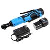 18V  3/8" 100N.m Electric Wrench Cordless Ratchet Rechargeable Scaffolding Right Angle Wrench with  2 Battery Charger Power Tool 18V