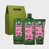 Yves Rocher Raspberry Hair Care 3-piece Set (shampoo + Conditioner + Treatment)