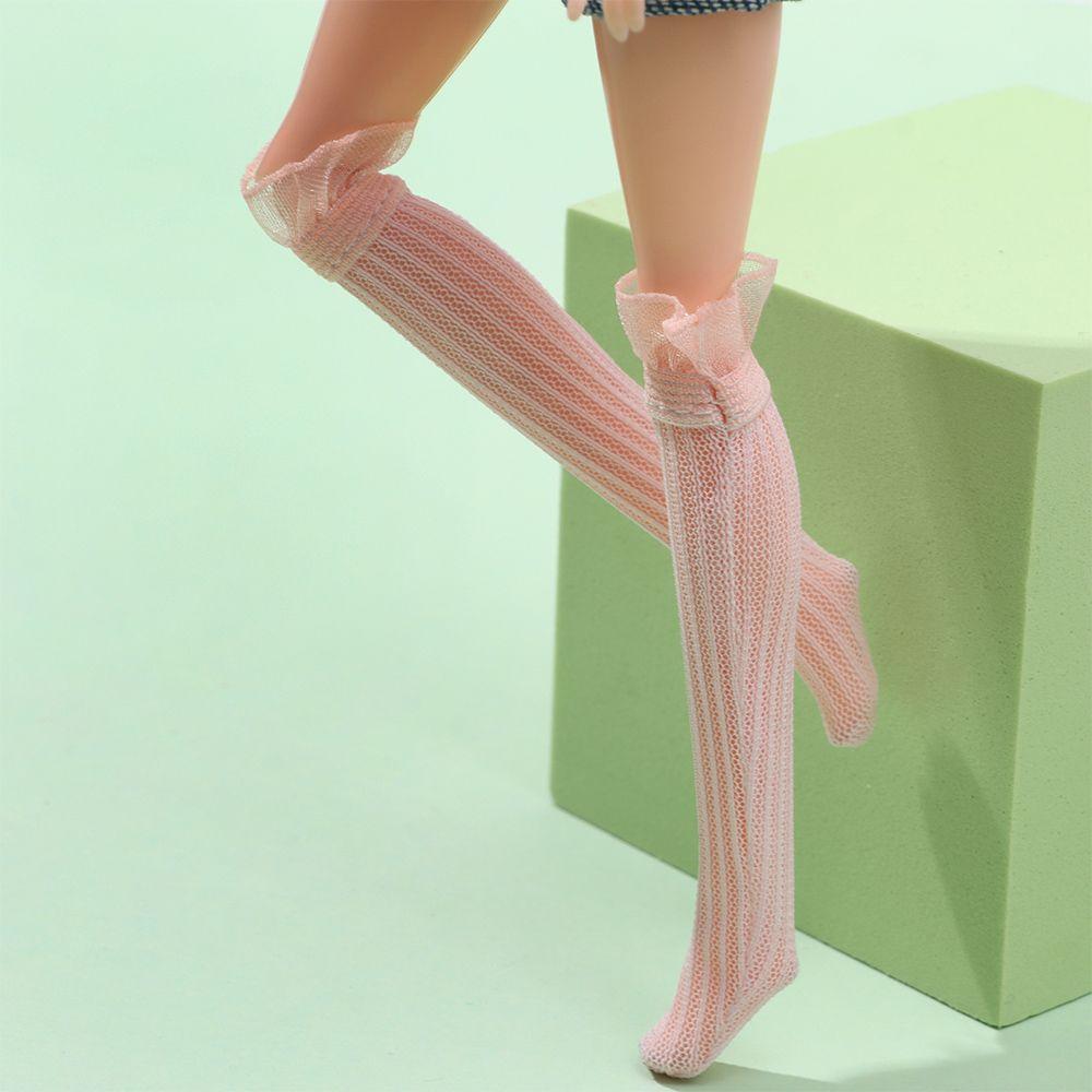 Decoration Toys DIY Christmas Gift Doll's Clothes Accessories 1/6 Doll Stockings Lace Socks