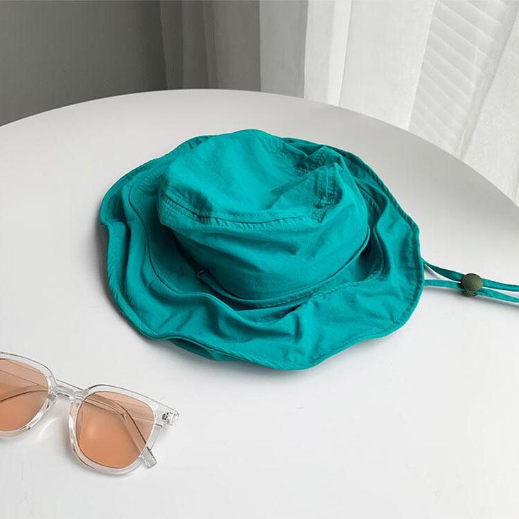 Summer Wide Brim Sun Hat Woman Daily Casual Bucket Hat Ladies Spring Travel Fisherman Cap Girl UV Protection Visor Hats