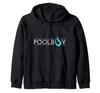 Poolboy Spring Summer Clothing Pool Party Holiday Zip Hoodie