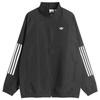 Originals Skateboarding Gatsele Logo Stripe Sports Loose Comfortable Stand Collar Long Sleeve Jacket Men Jacket Black White JC5174