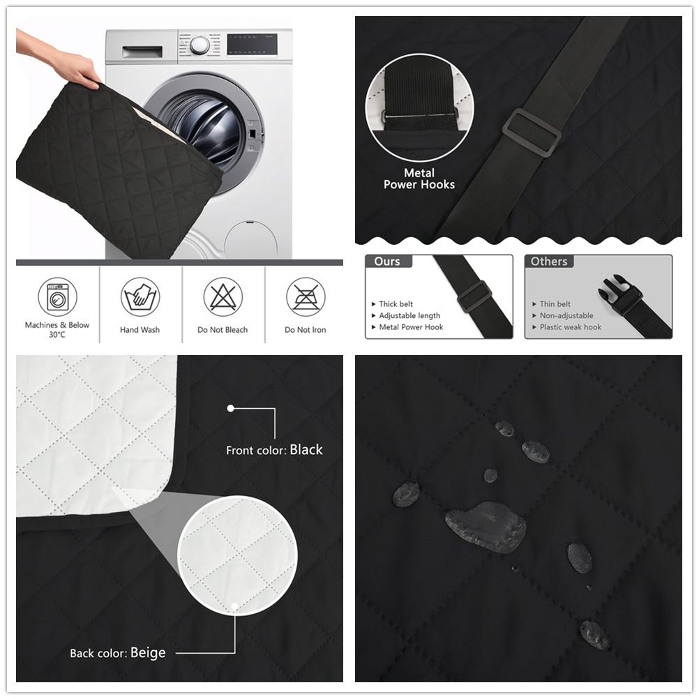 100% водонепроницаемый чехол для кресла-реклайнера, моющиеся чехлы для диванов для детей, домашних животных, собак, защитный чехол для мебели с эластичными ремнями