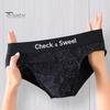 Men Briefs Slim Fit High Elasticity Dot Print Panties Low-rise Elastic Waistband Breathable Smooth Lines Underwear