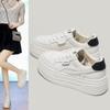 Little White Shoes Women's 2025 Summer New Thick-soled Muffin Board Shoes Versatile Basic Four Seasons Casual Sneakers Women's