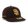 [New Era] MCASD Cap LP59FIFTY San Diego Padres MLB MUSEUM OF CONTEMPORARY ART SAN DIEGO LOW-CROWN FITTED CAP PADRES San Diego Museum of Contemporary