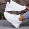 Chunky Women's Sneakers White Ladies Shoes Platform Sneakers