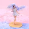 Angel Beats! Tenshi Kanade Tachibana Action Figure PVC Kids Gift Toys Doll Anime Model Doll