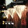 Solar Fence Lights Outdoor Garden Diamond Solar LED Wall Light IP65 Waterproof Garden Step Light for Terraces Railings