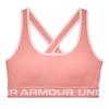 Under Armour Dfo Solid Color Letter Print Breathable Training Sports Underwear Women Underwear Pink 1362876-649