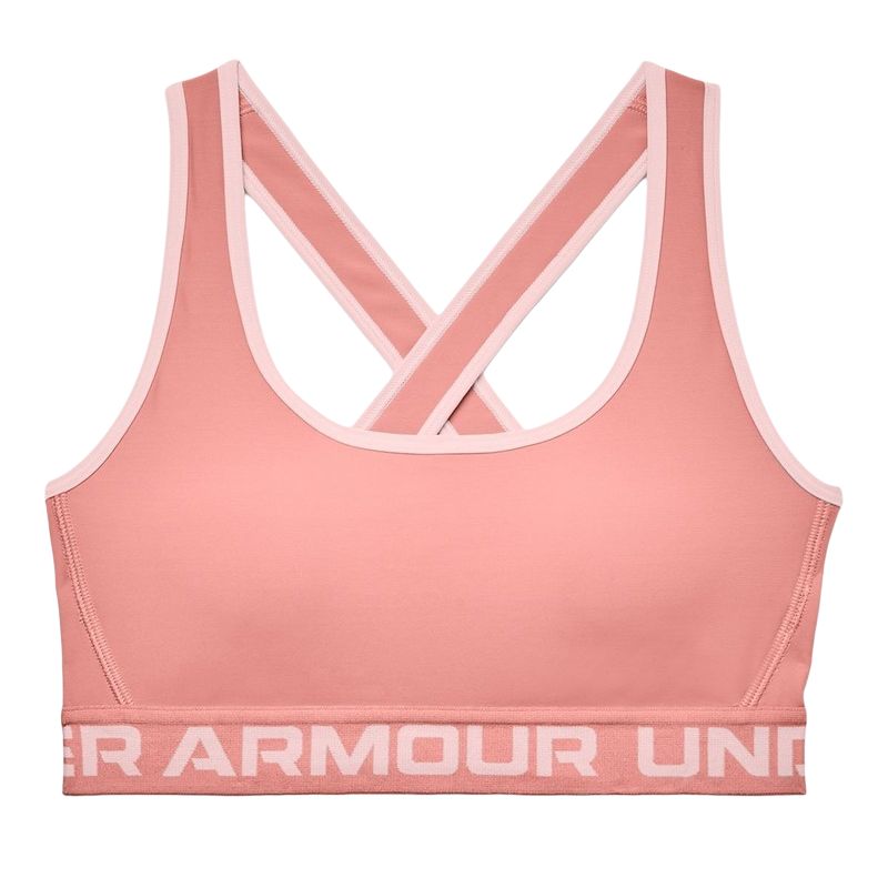 Under Armour Dfo Solid Color Letter Print Breathable Training Sports Underwear Women Underwear Pink 1362876-649