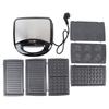 Breakfast Maker Press Nonstick Fast Heating 4 In 1 Waffle Maker with Removable Plates EU Plug 220V