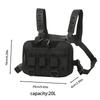 20L Fishing Chest Bag Oxford Cloth Front Rig Pouch Tacticals Bags Fishing Tool Storage Vest Backpack For Hunting Camping Pack