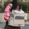 Cat Backpack Carrier Carrying Bag Breathable Mesh Oxford Cloth Ventilated Travel for Traveling