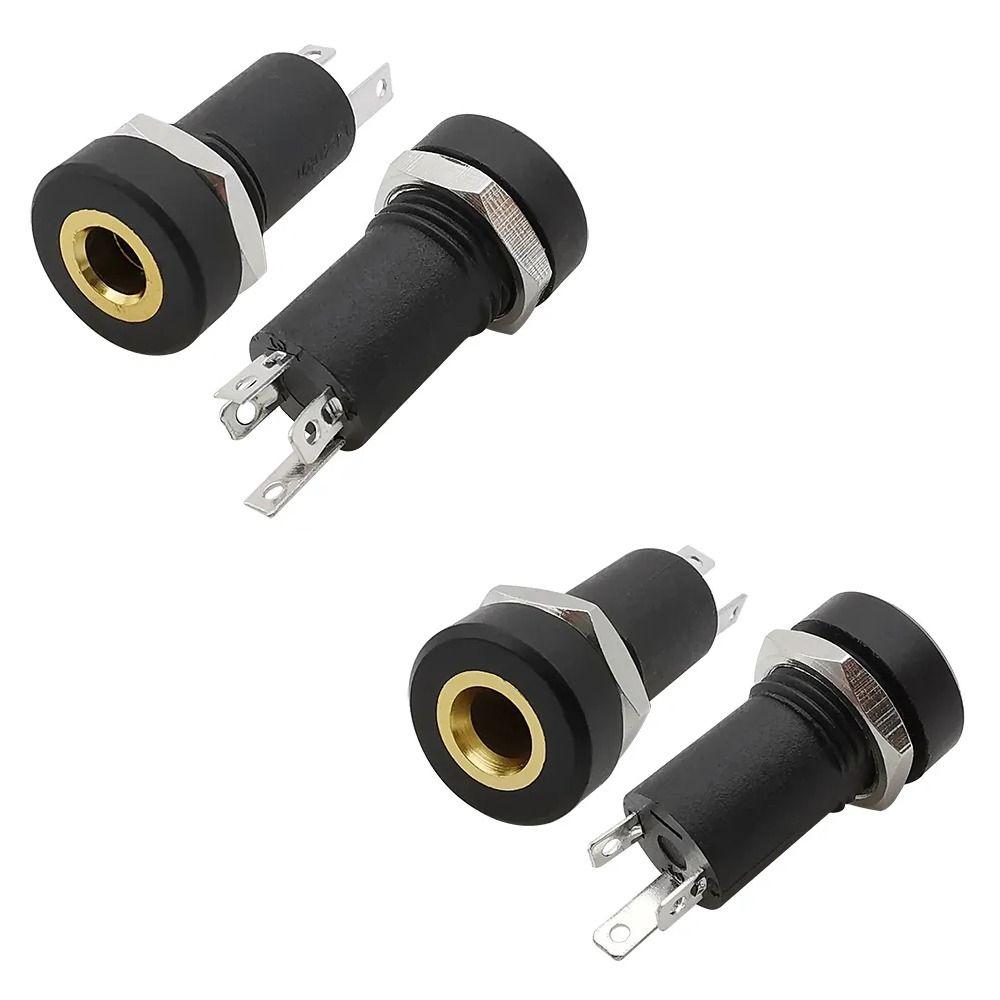 Gold Plated 3.5 Mm Headphone Female Socket 3.5 Mm Audio Socket 3/4 Pin 3.5mm Audio Jack Socket