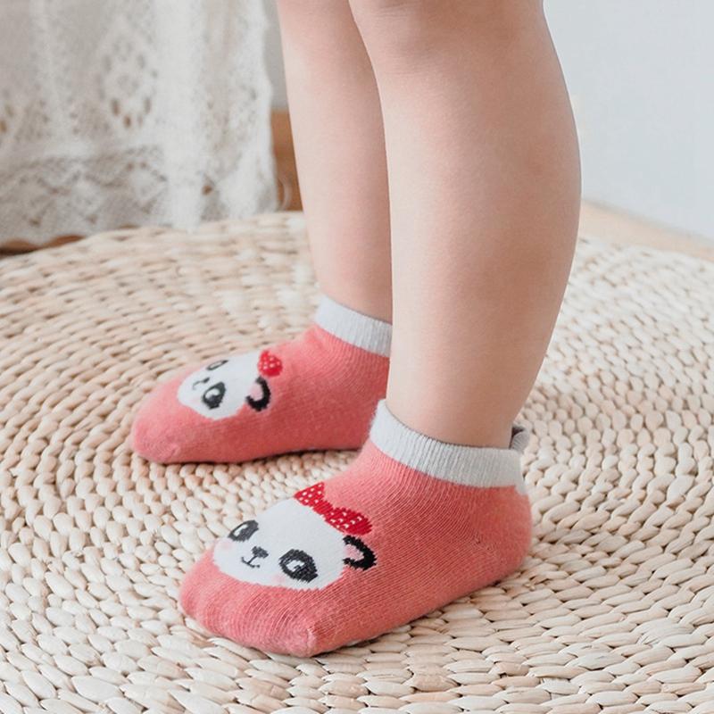 Baby Anti Slip Cartoon Short Socks Glued Sole Floor Socks Kids Socks