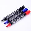 3pcs Oil Ink Permanent Marker Pen Waterproof Black Blue Red Color Metal Ceramic CD Fabric Wood D6842