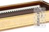 Yamako Incense Horizontal Incense For Buddhist Gold Hemp Made In Stainless Steel Net Width Holder, Holder, Altars, Leaf, Japan, Ceramic, Included,