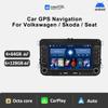 4G Android Car Radio Apple Carplay for Volkswagen Golf Polo Jetta Passat B6 B7 CC Skoda Multimedia  Auto Stereo GPS Navigation