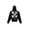 Pascal Skeleton Hoodie Black Men Tops OMBB037F20FLE0011010