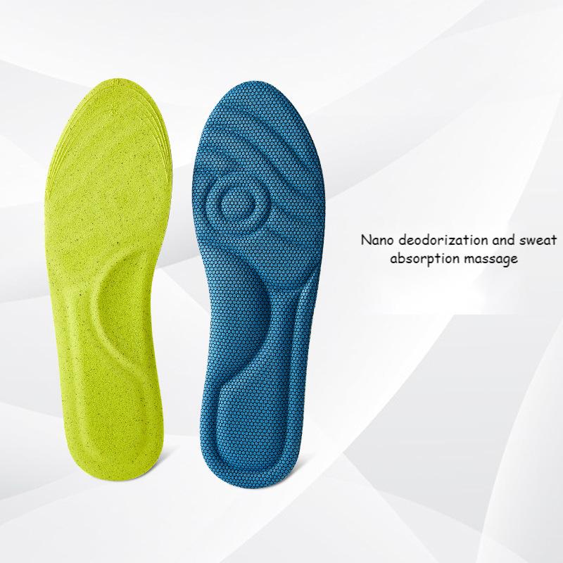 NO.8 Orthopedic Sneakers Insoles for Women Man Flat Feet Insole Running Shoe Inserts Memory Foam Sports Pad Arch Support Foot Cushion