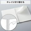 KOKUYO Note Soft Ring Notebook Natural 80 Sheets Semi-B5 A-lined Brown S-SV608A-S