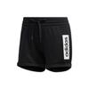 Cb Logo Print Running Shorts Women Bottoms Black FM6130