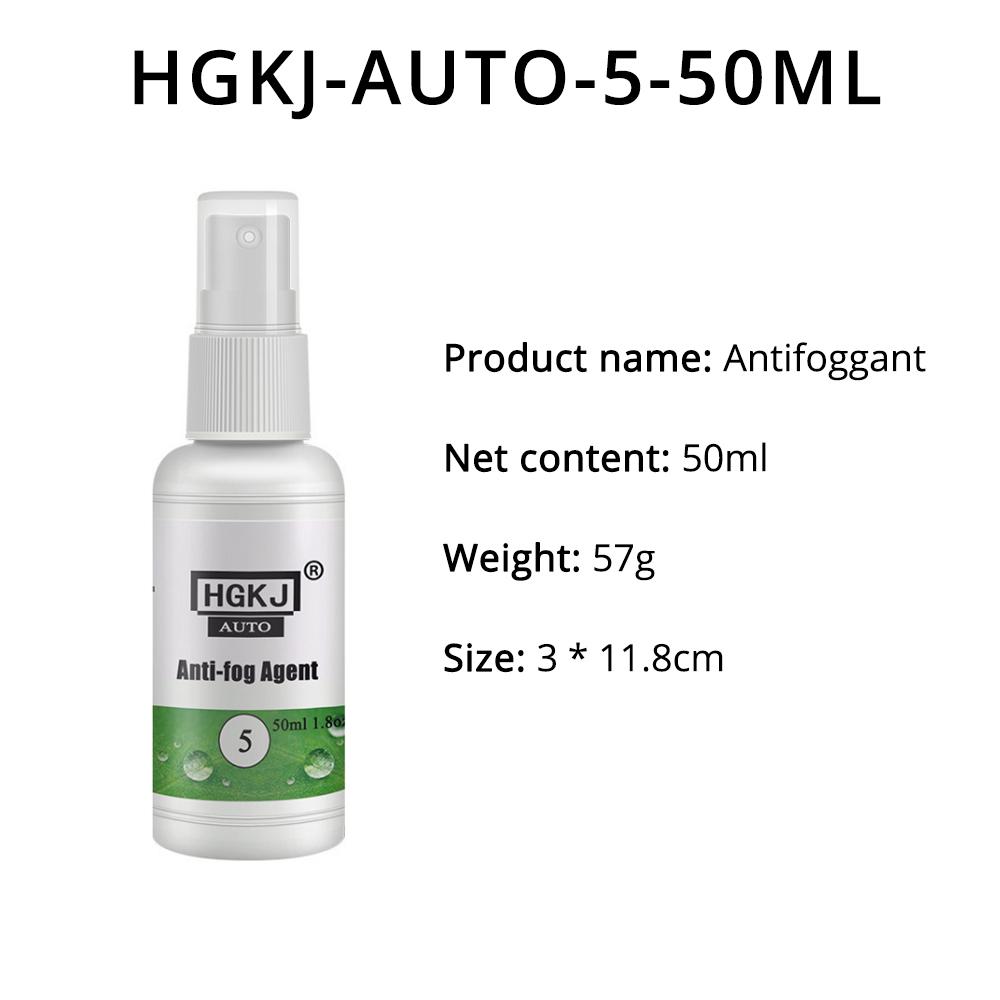 HVIERO-5 20/50/100ml Car Window Spray Glass Cleaner Paint Care Shampoo Polishe Waterproof Rainproof Anti-Fog Agent Water Repellent