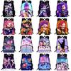 Kpop Hunters Demon Cartoon School Backpack Durable Material Anti Students Shock