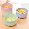 4 Pcs of Rice Bowls Creatively Thickened Food Grade Anti Drop Seasoning Bowls Household and Student Dormitory Portable Tableware