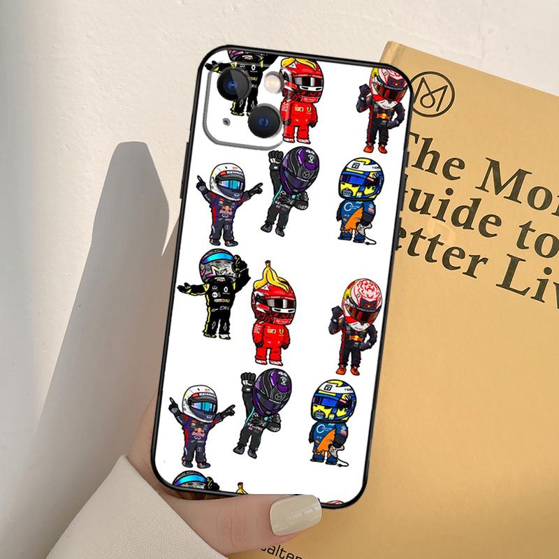 F1 Daniel Ricciardo 3 Phone Case For iPhone 12 11 13 14 Pro Max X XR XS Max 7 8 Plus SE 2020 12 Mini 13 Mini Cover