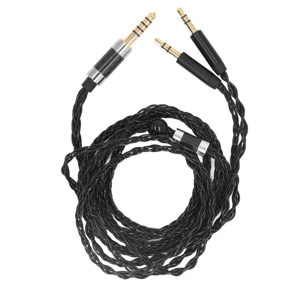 4,4 мм посеребренный кабель для наушников, замена для AH D600 AH D7200 AH D7100 AH D9200 AH D5200 3,9 фута