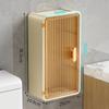 Punch-Free Wall-Mounted Tissue Box Transparent High-Value Rack High-End Storage Box Simple Large Paper Box