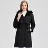 Fashion Winter Coat Female Long Parkas Hooded Can Be Worn On Both The Inside and Outside Loose Thick Warm Women's Faux Fur Jackets