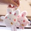 Cute Little Rabbit Pendant Doll Plush Toy Mini Doll Schoolbag Hanging Decoration Keychain Claw Machine Doll