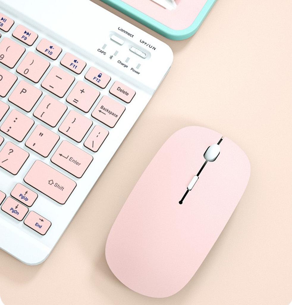 Ergonomic Dual Mode Mute 2.4G Mice Bluetooth Wireless Mouse