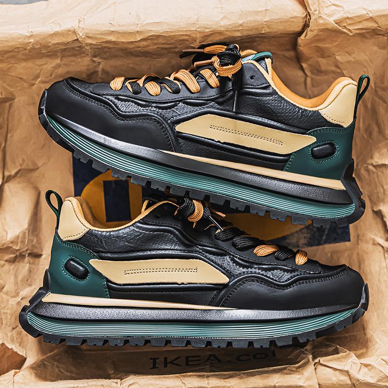 2025 Spring and Autumn New Men's Shoes Live Broadcast Explosion Forrest Gump Shoes Men's Casual Shoes Travel Shoes Driving Shoes