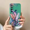 For Xiaomi Mi 10 11 Lite NE 10i 10T 11T 11X Pro Phone Case Cover Small Floral Pattern Shockproof Liquid Soft Silicone Anti Slip For Xiaomi Shell Capas