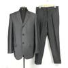 USED/masse mensch/Wool Single Suit/Set Up/Men’s M/Gray/Half Lined/Made In Japan
