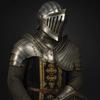 Handmade Medieval Knight Half Armor Suit Dark Soul Larp Cosplay Gift Item