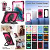 For Samsung Galaxy Tab A8 10.5 (2021).360° Rotating Grip Heavy Duty Protection Stand TPU+PC 3in1 Anti-knock Shockproof Tablets PC Case