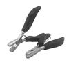 1 PC Rustproof Black Pliers U Flat Square Tip for Keratin Bonded Fusion Tip Hair Extensions Pliers