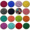 Home Party Supplies Solid Color Round Loose Beads 8mm Fashion for Jewelry Making DIY 100PCS High-quality New Multicolor