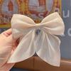 Hair Accessories Ponytail Clip HairBands Barrettes Satin Hair Ties Bow Hairpin Bowknot Hairclips
