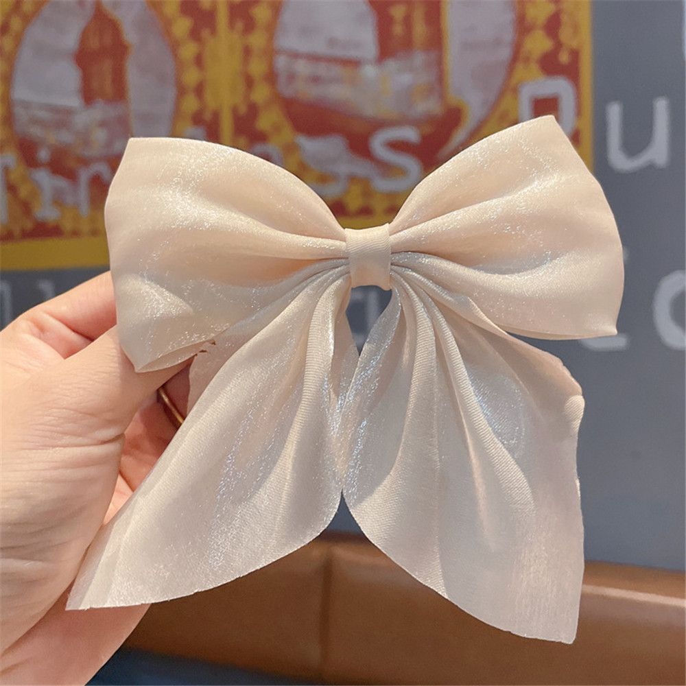 Hair Accessories Ponytail Clip HairBands Barrettes Satin Hair Ties Bow Hairpin Bowknot Hairclips